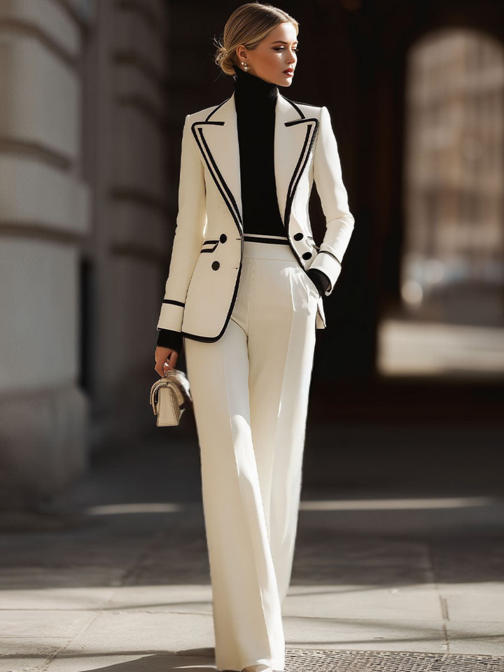 Hildegarda | Ensemble Tailleur Croisé