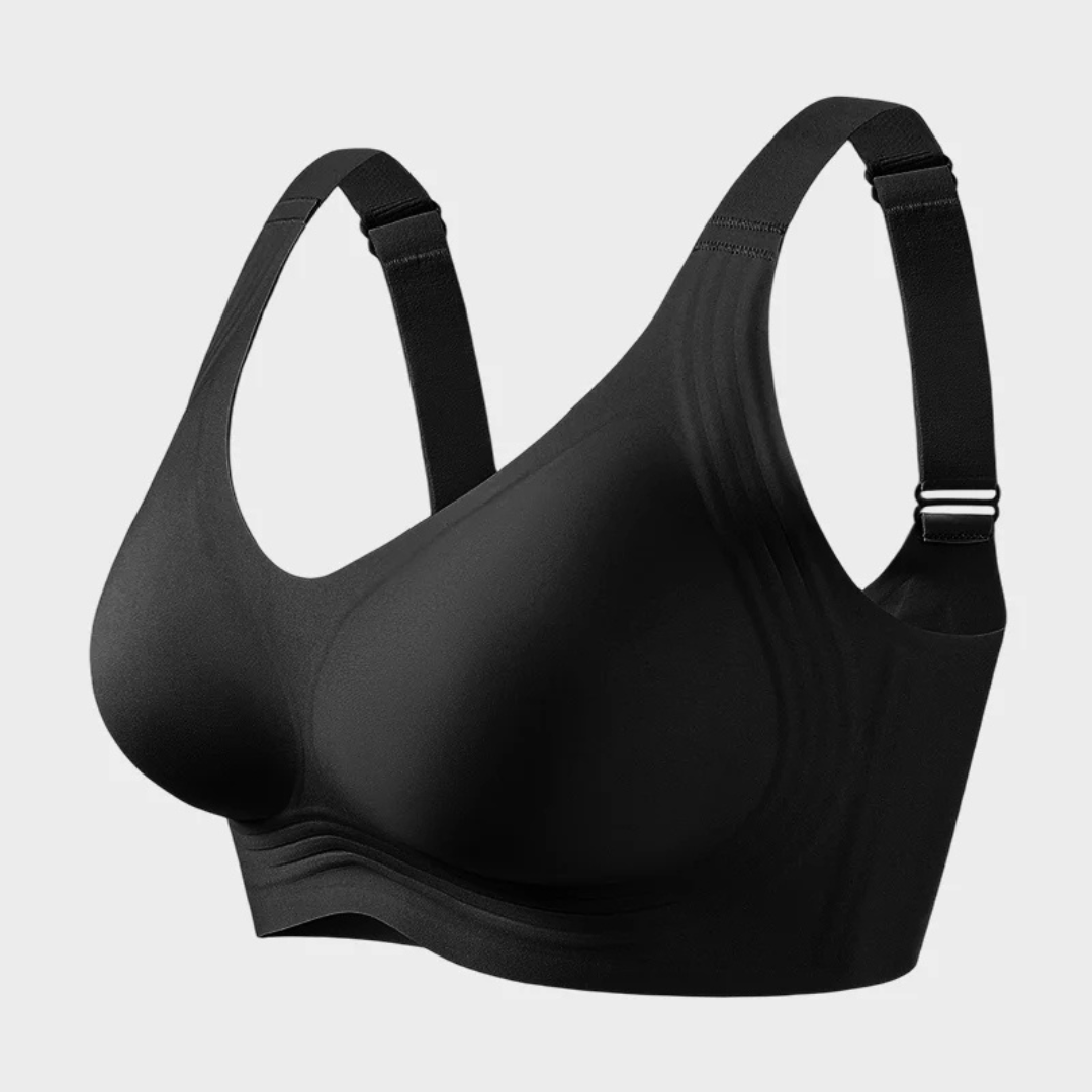 Soutien-gorge sans armatures avec maintien élastique