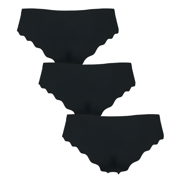 Lot de 3 Brazilians Sans Coutures - Noir