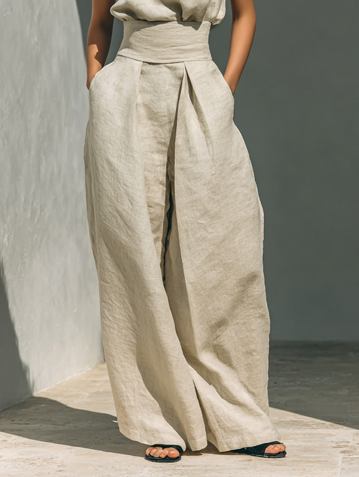 Chloé - Ensemble en coton et lin