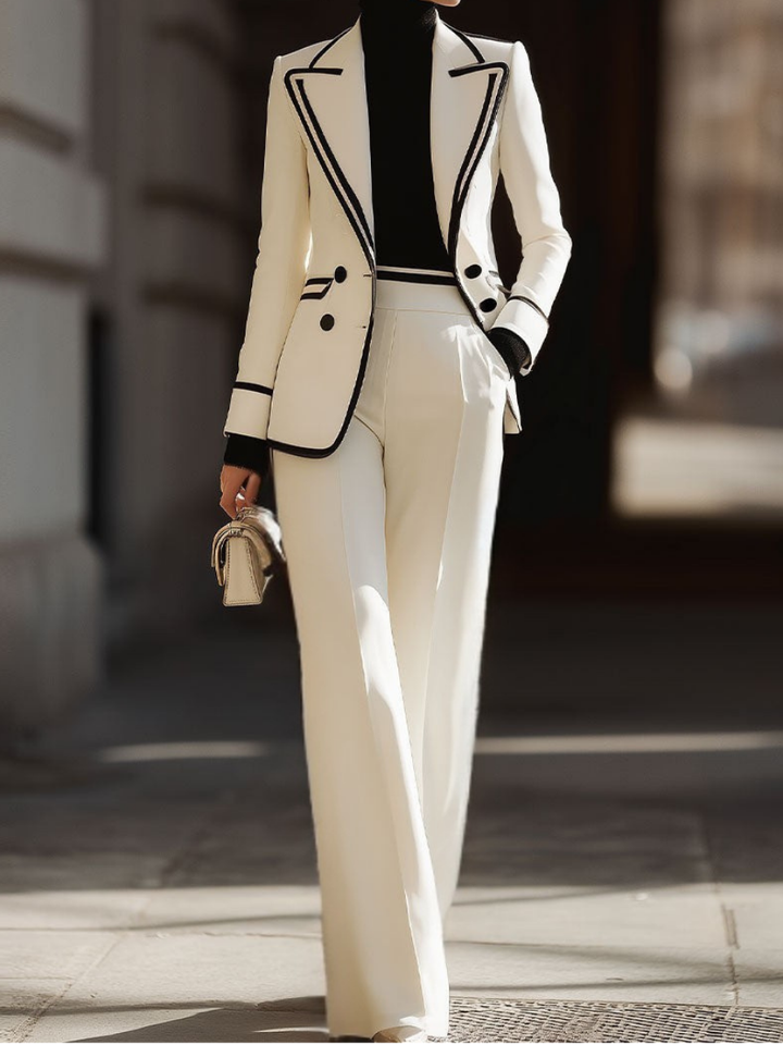 Hildegarda | Ensemble Tailleur Croisé