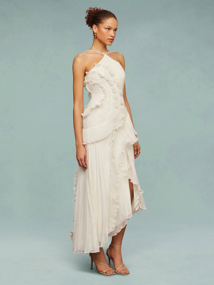 Elena™ | Robe longue Tourbillon Océanique