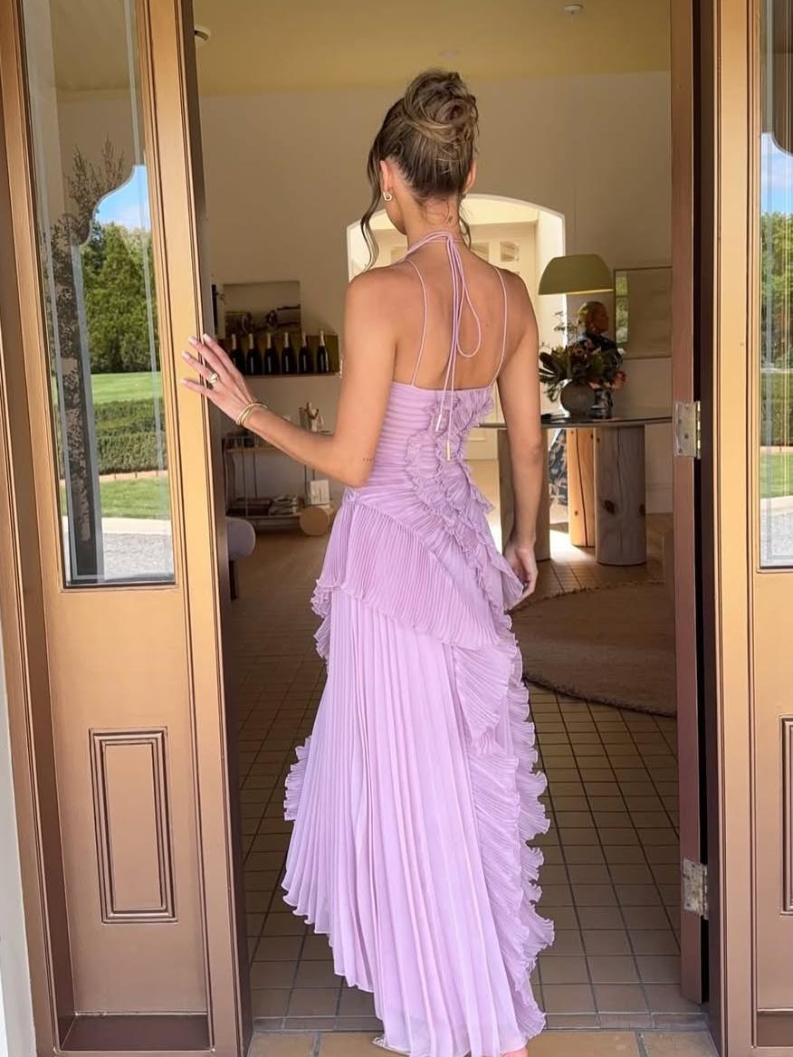 Elena™ | Robe longue Tourbillon Océanique