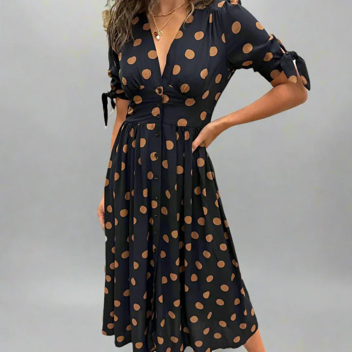 Valentina™ | Robe Moderne à Pois