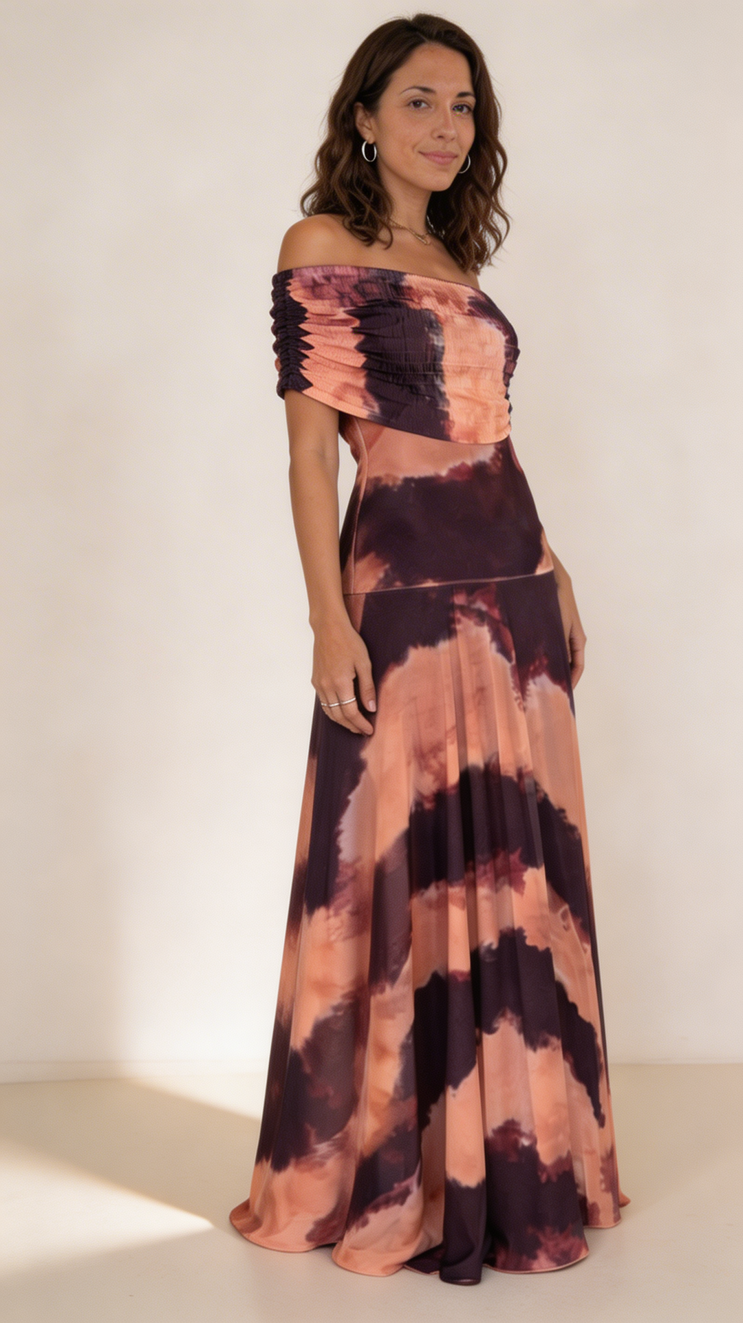 Sol | Robe maxi tie-dye