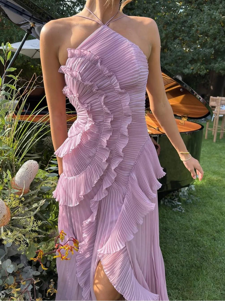 Elena™ | Robe longue Tourbillon Océanique