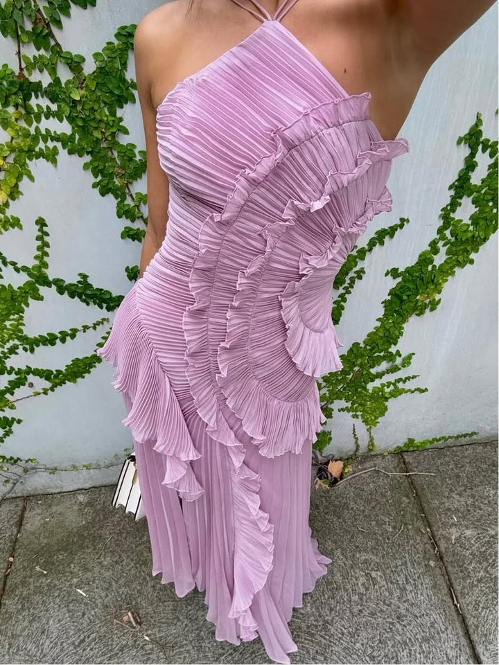 Elena™ | Robe longue Tourbillon Océanique