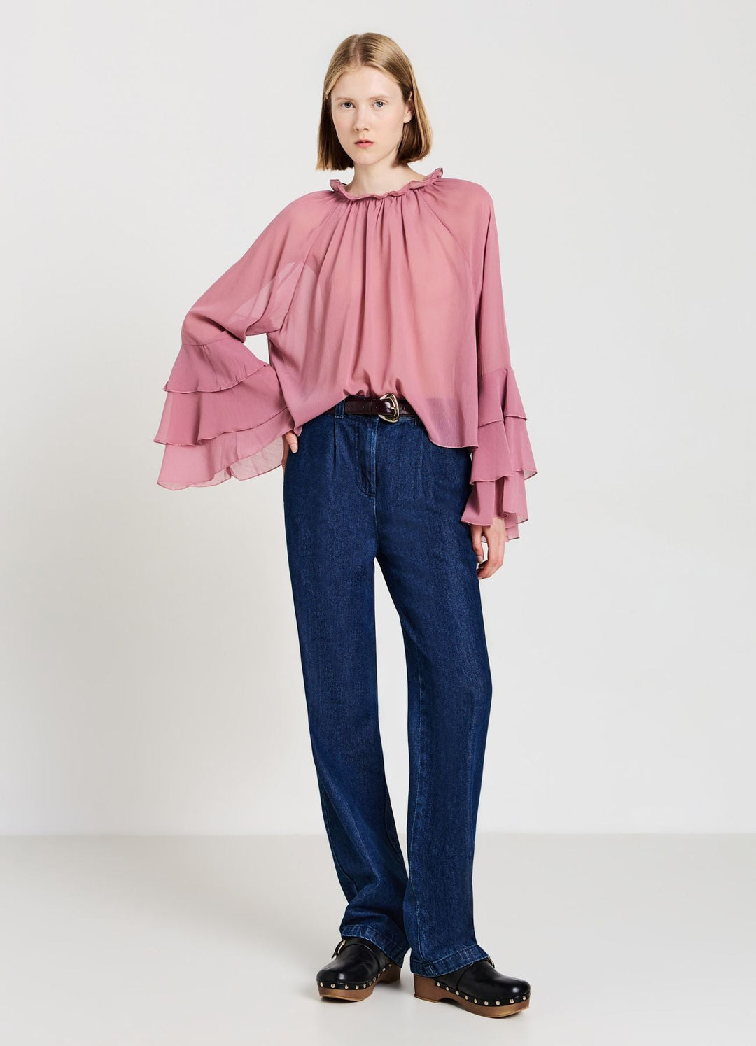 Jeans con pinces