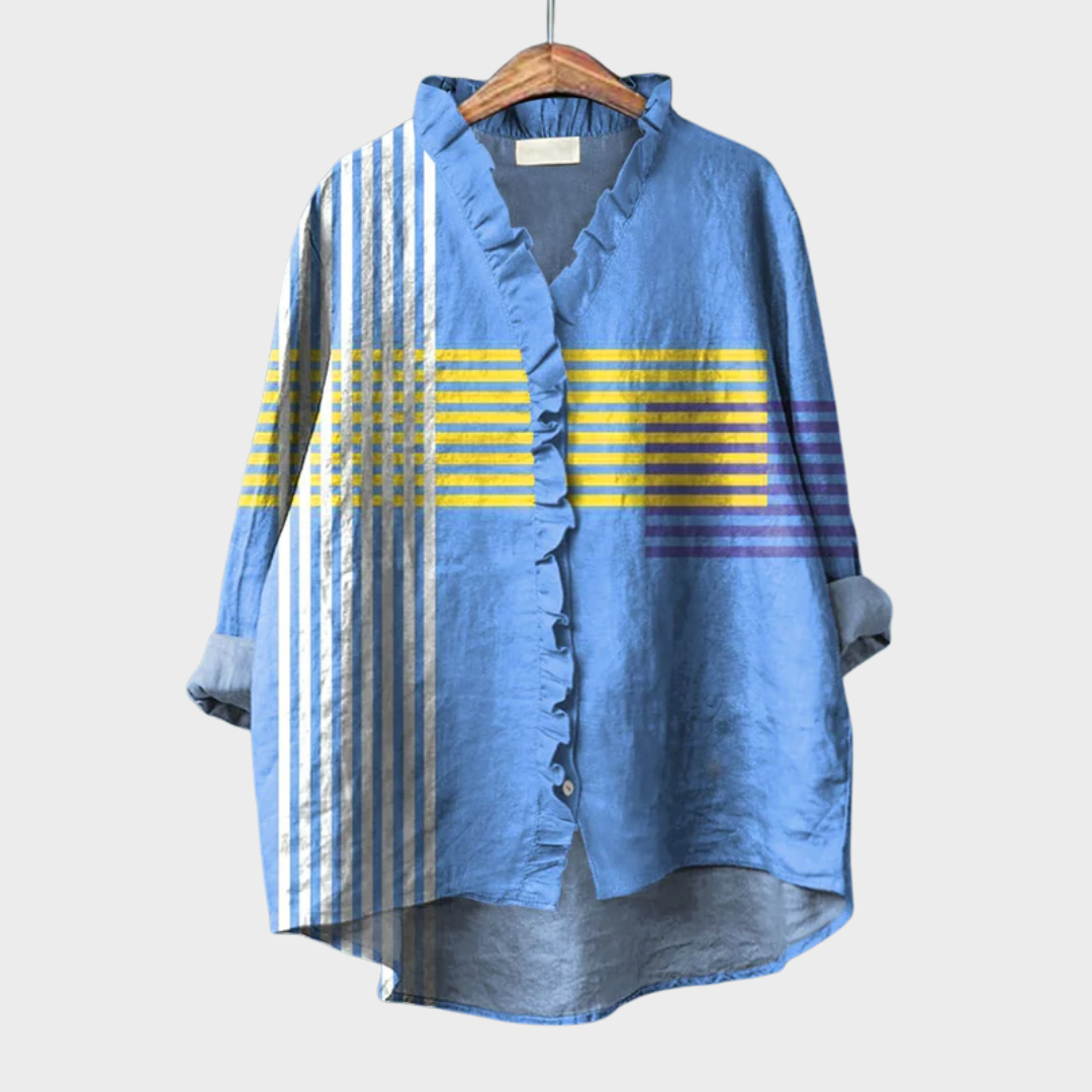 Tina | Blouse d'Été Élégante
