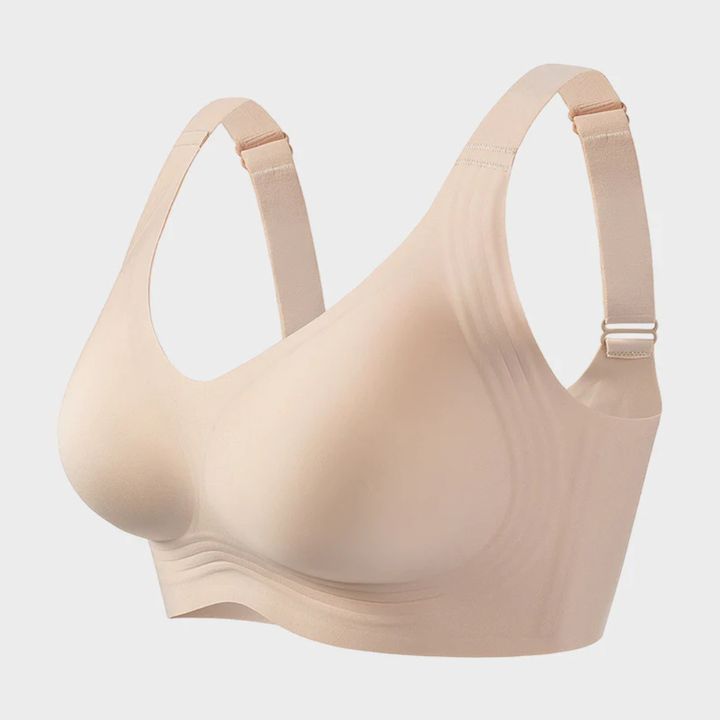 Soutien-gorge sans armatures avec maintien élastique