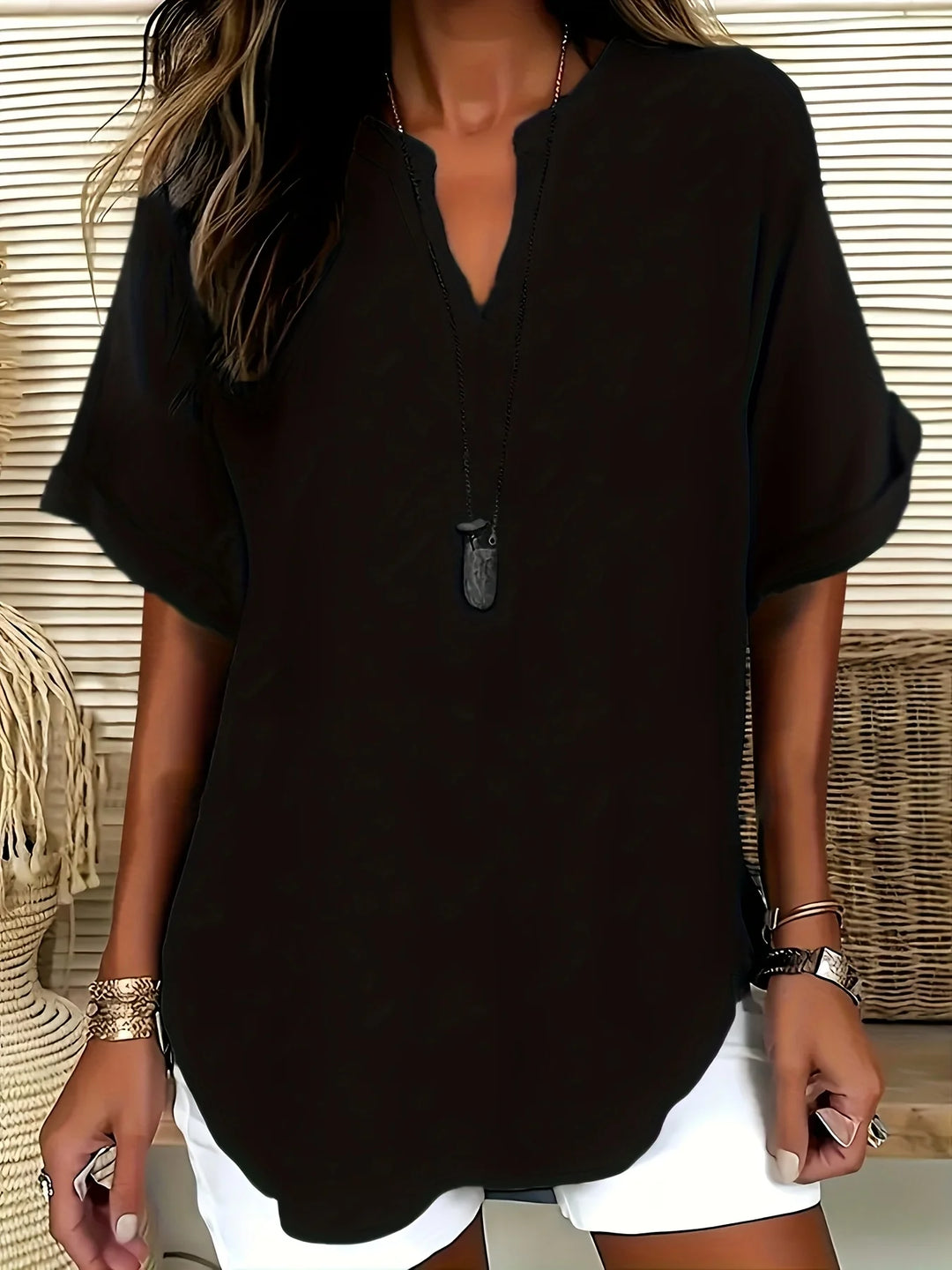 Claire | Blouse Décontractée Élégance Parisienne