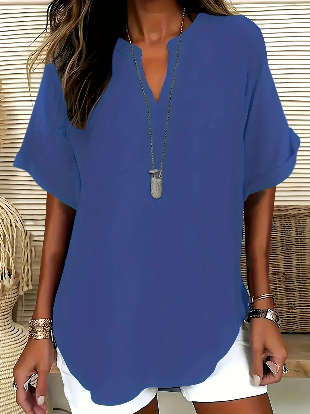 Claire | Blouse Décontractée Élégance Parisienne