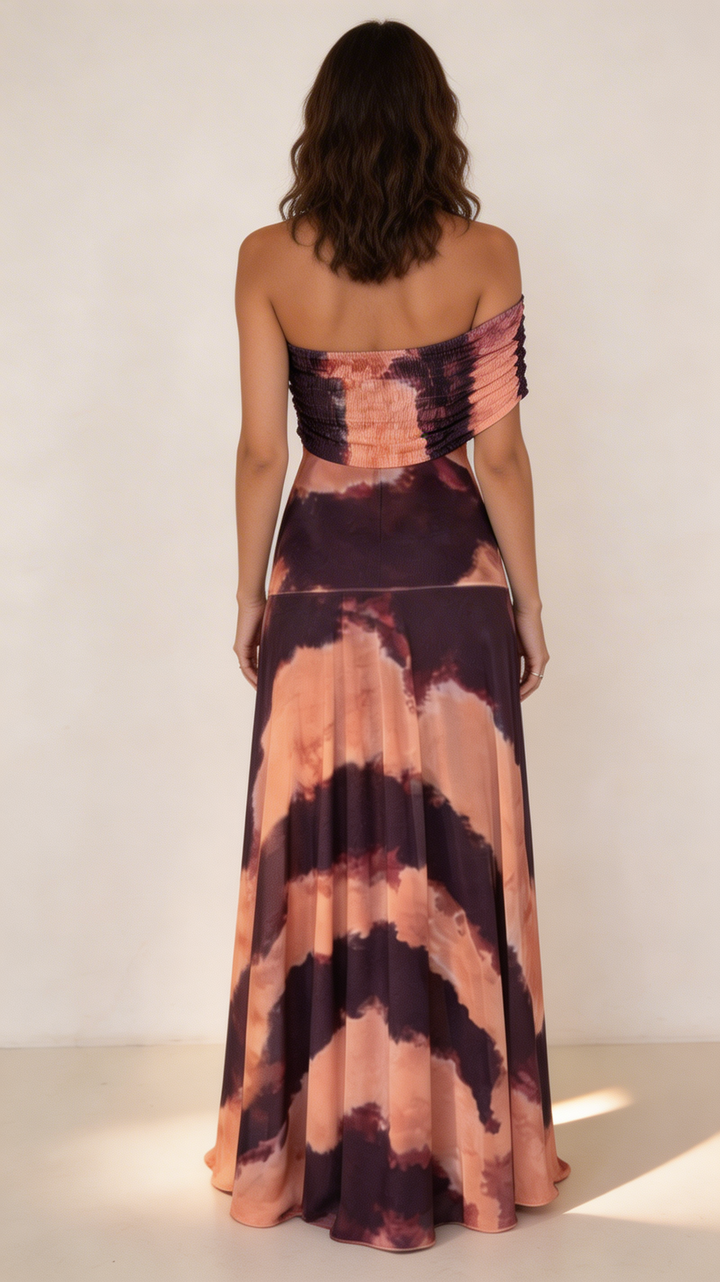 Sol | Robe maxi tie-dye