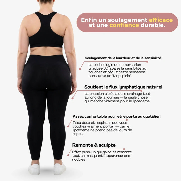 Legging 3D Cellumove – Dites adieu naturellement aux douleurs et gonflements du lipœdème