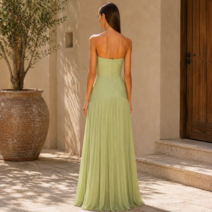 Vestido Almudena™ | Élégance Sophistiquée qui Affine avec Délicatesse