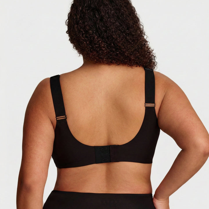 Soutien-gorge sans armatures avec maintien élastique