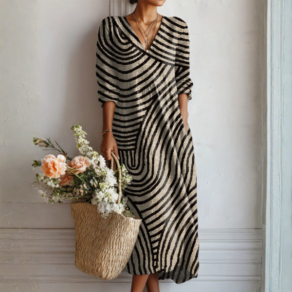 ESSARO | Robe de Confort Quotidien Inès