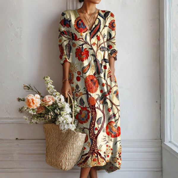 ESSARO | Robe de Confort Quotidien Zoé