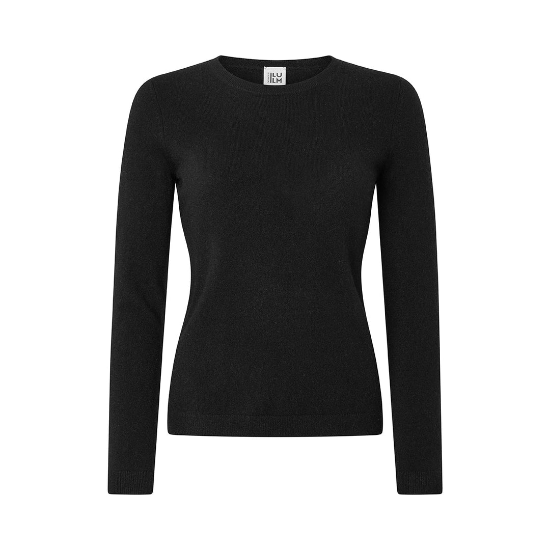 CASHMERE by ILLUM - Tricot à Col Rond et Manches Longues