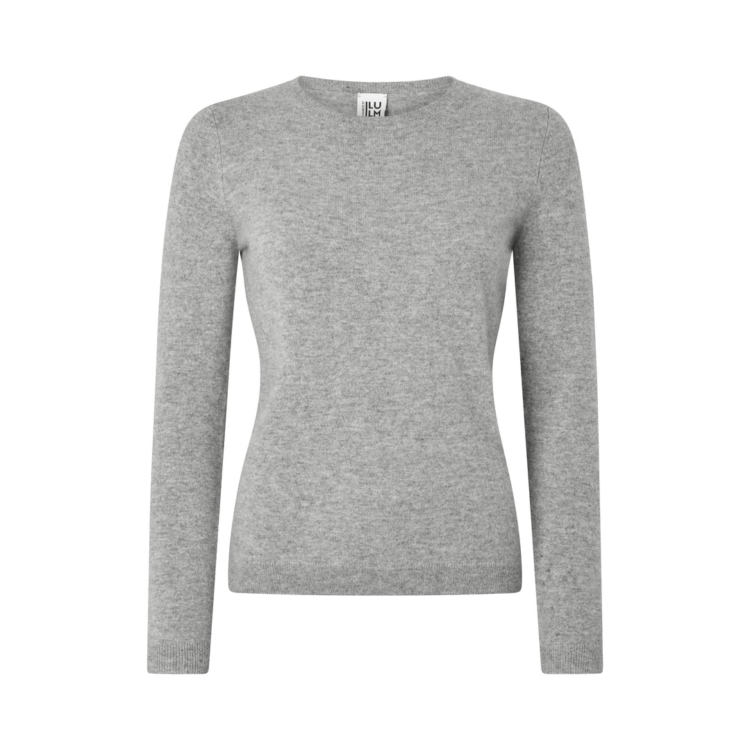 CASHMERE by ILLUM - Tricot à Col Rond et Manches Longues