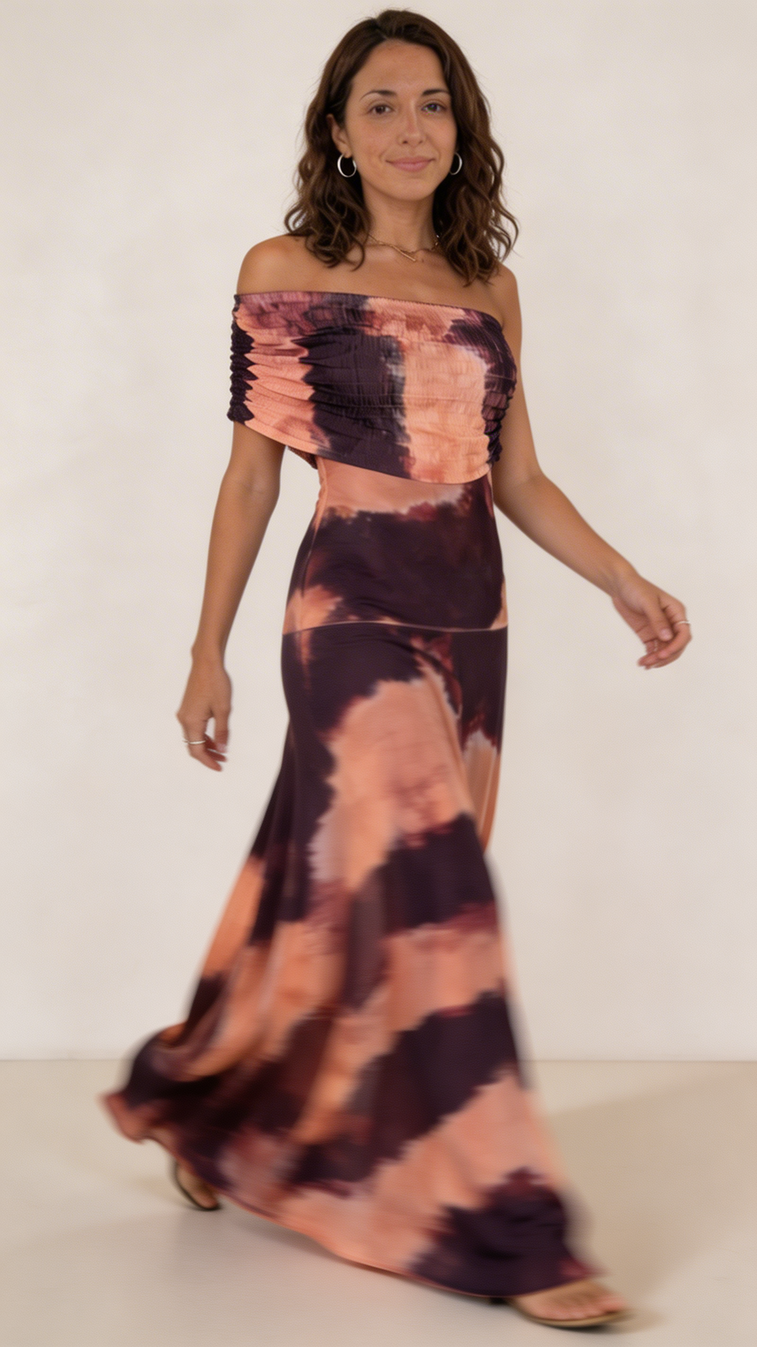 Sol | Robe maxi tie-dye
