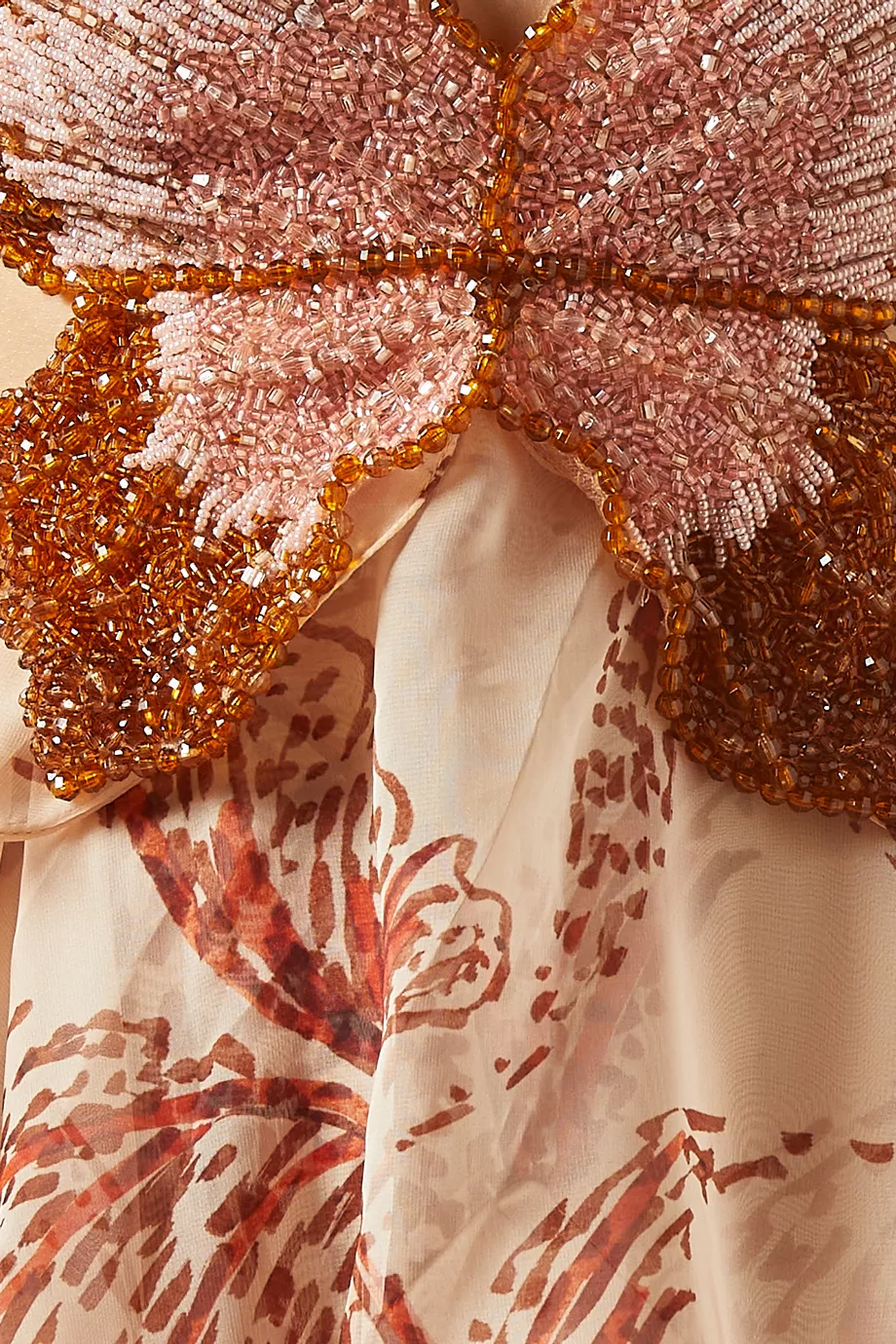 Essaro | Robe Maxi Papillon Signature