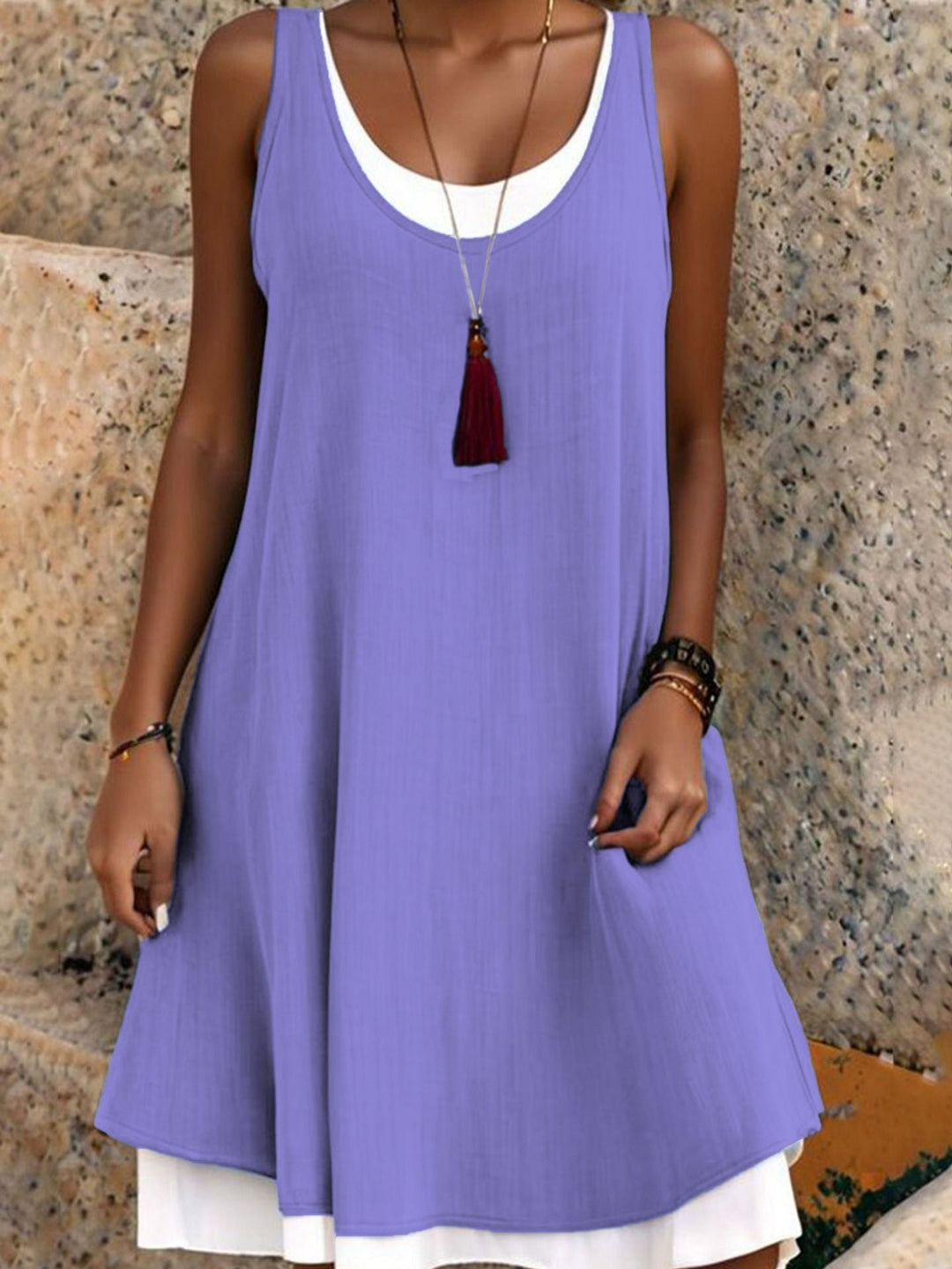 Robe débardeur 2 pièces