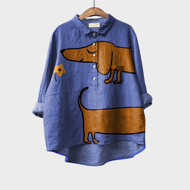 Amélie | Chemise d'Été Élégante en Lin