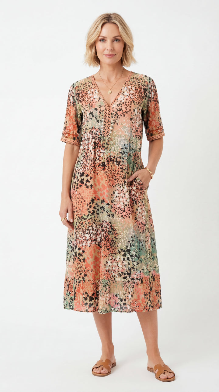 Lina | Robe légère à décolleté en V