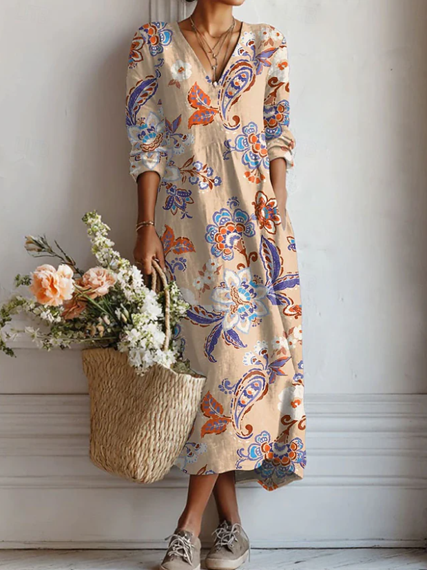 ESSARO | Robe de Confort Quotidien Reven