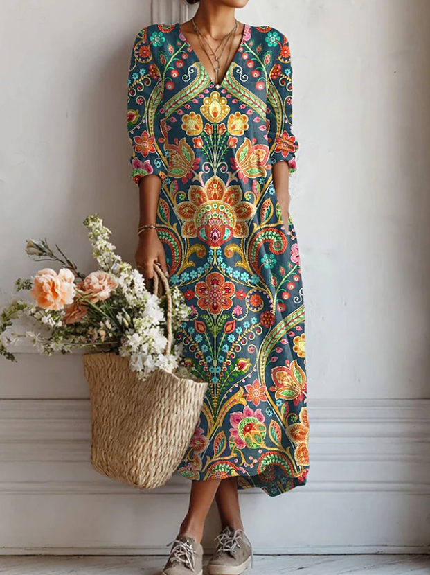 ESSARO | Robe de Confort Quotidien Lies