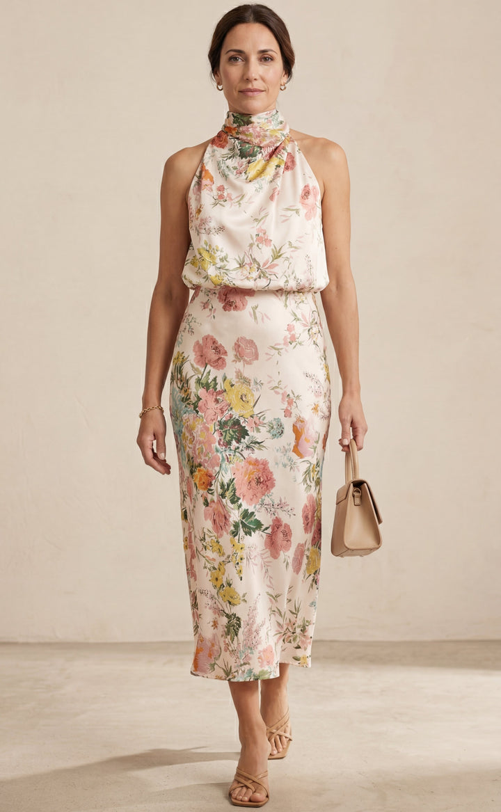 Lisa | Maxi Florale Halter
