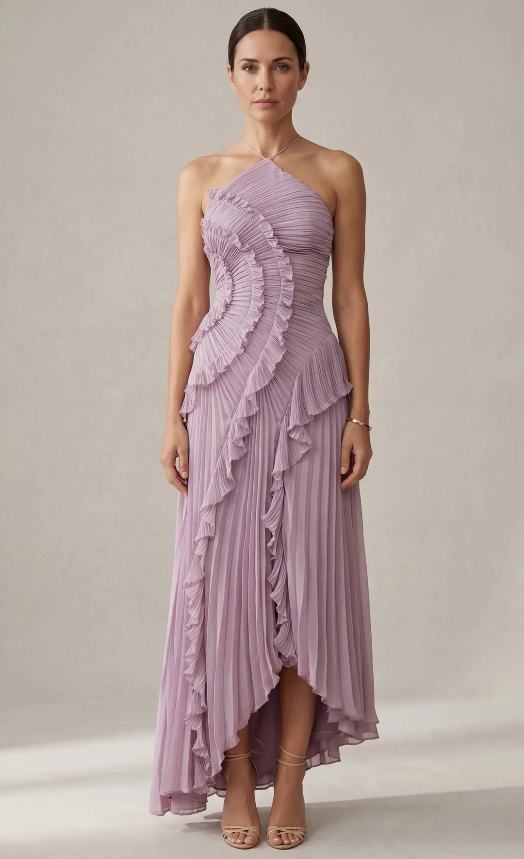 Elena™ | Robe longue Tourbillon Océanique