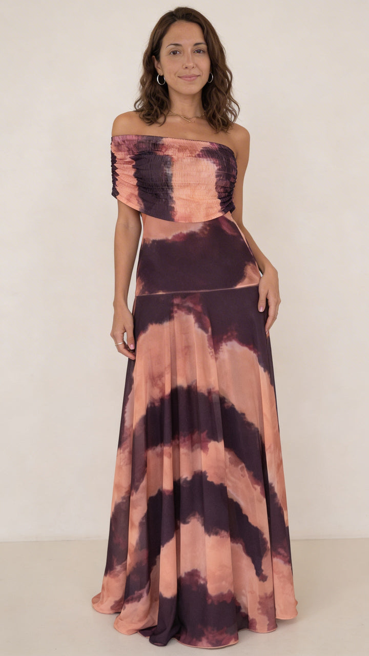 Sol | Robe maxi tie-dye