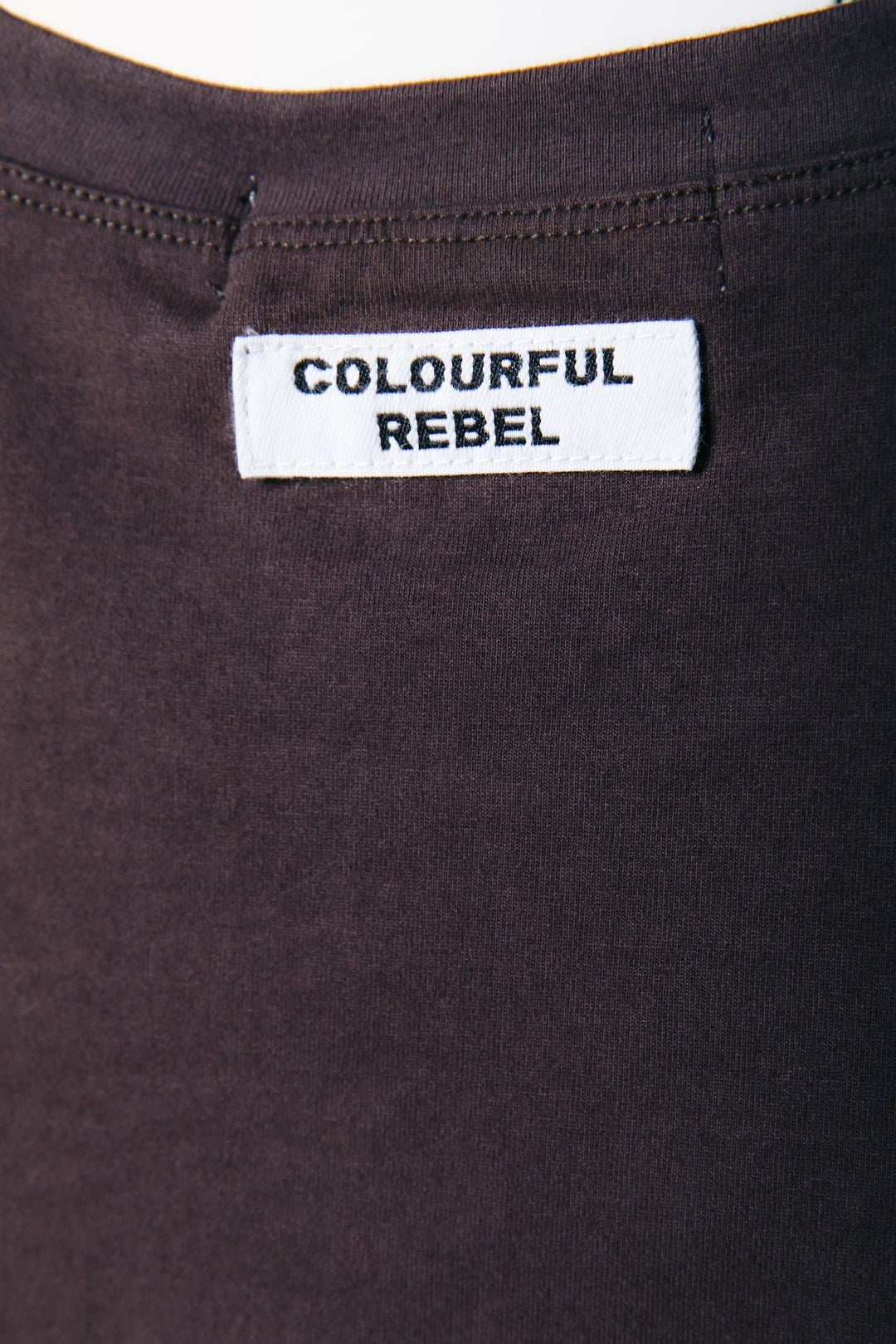 T-shirt ajusté | Marron