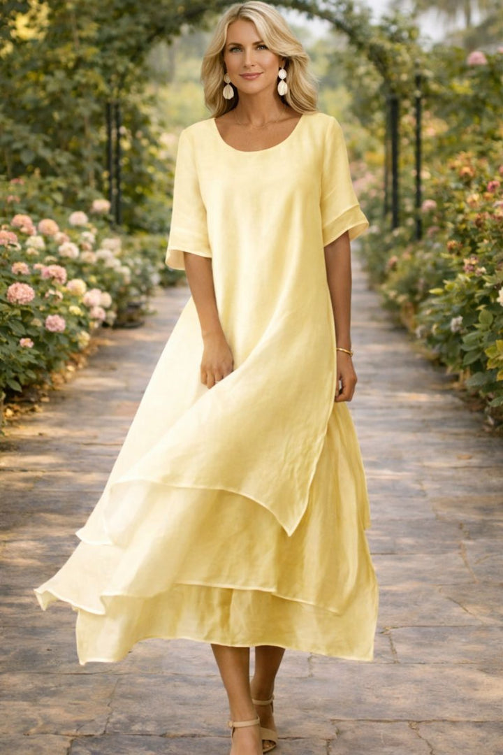 Esperanza | Robe longue fluide à la silhouette élégante