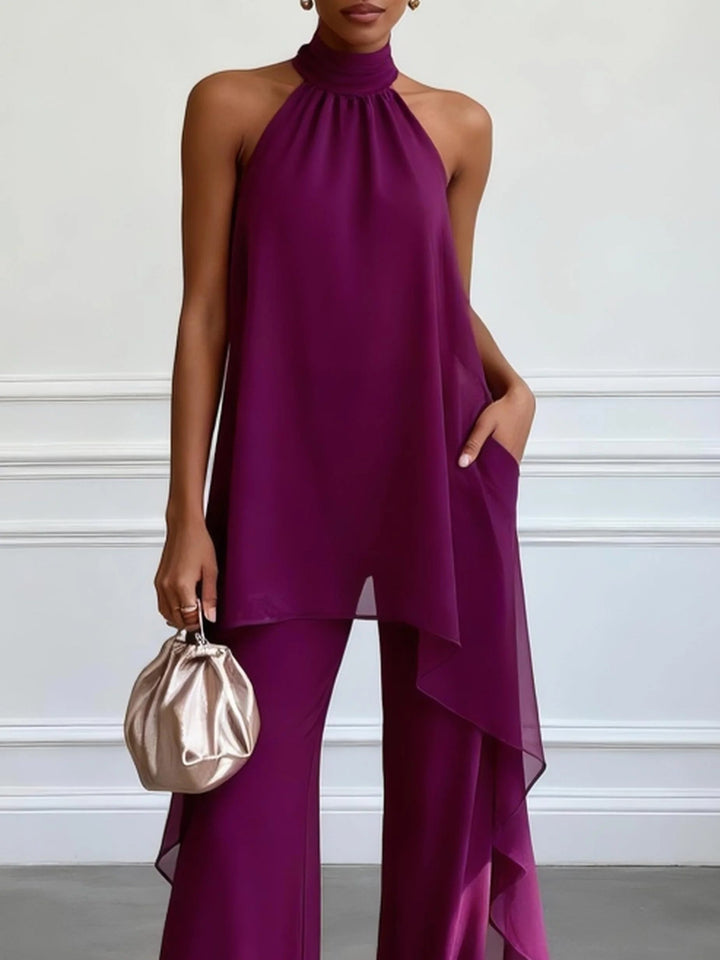 SEMME | Ensemble élégant à col halter pour femme