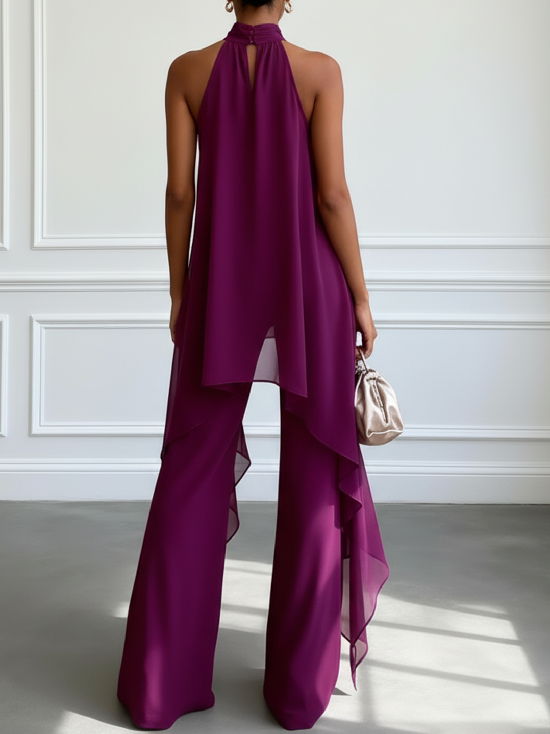 SEMME | Ensemble élégant à col halter pour femme