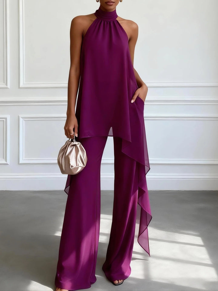 SEMME | Ensemble élégant à col halter pour femme