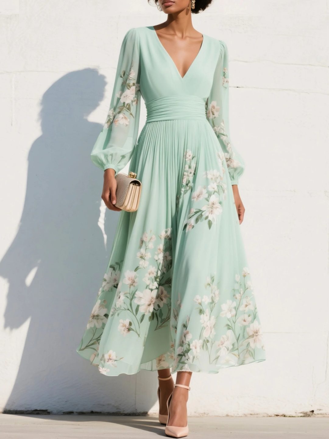 Coral | Robe Maxi