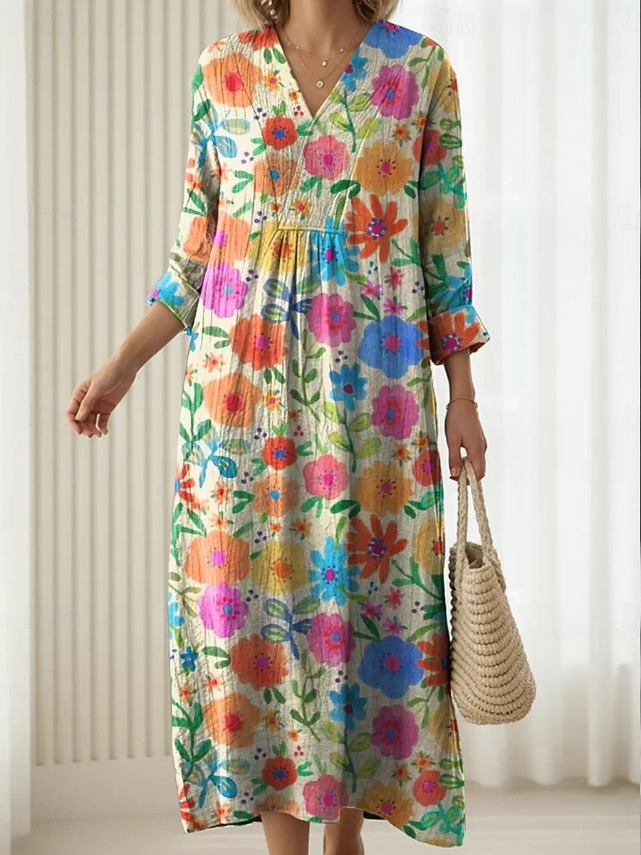 ESSARO | Robe de Confort Quotidien Emma