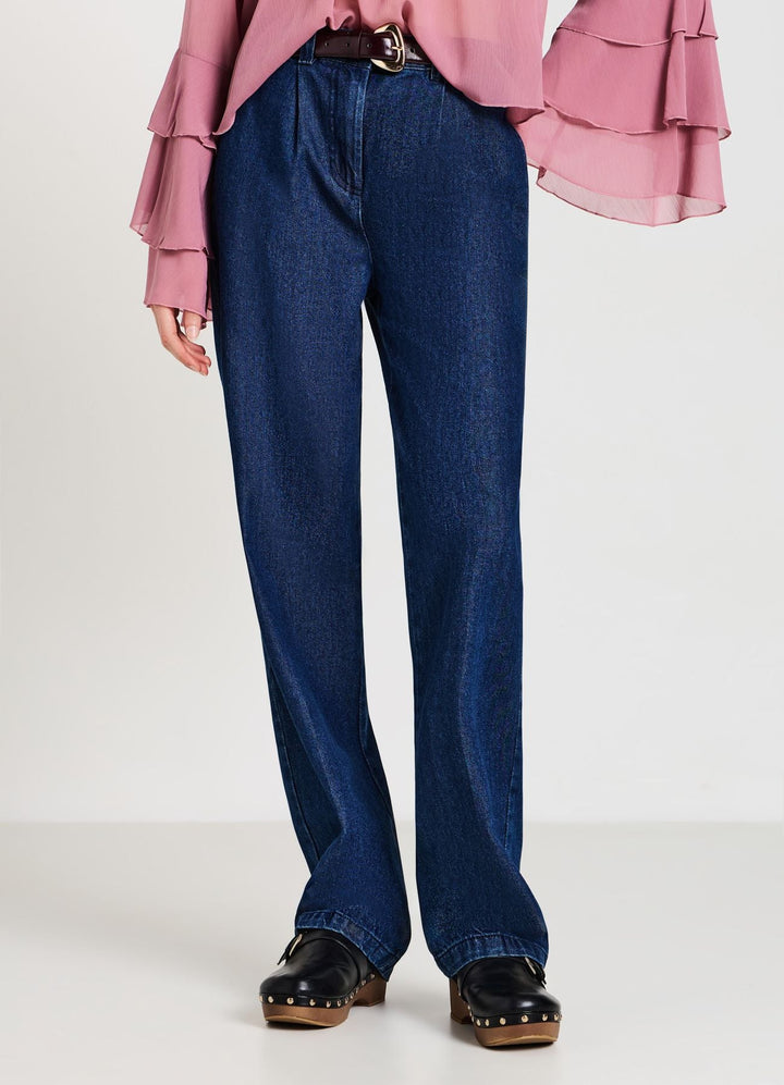 Jeans con pinces