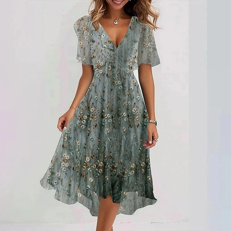 Yara | Robe Élégante Colorée