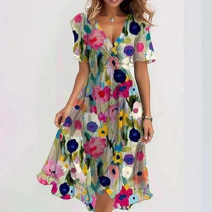 Yara | Robe Élégante Colorée