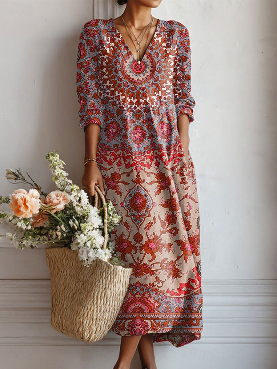 ESSARO | Robe de Confort Quotidien Eva