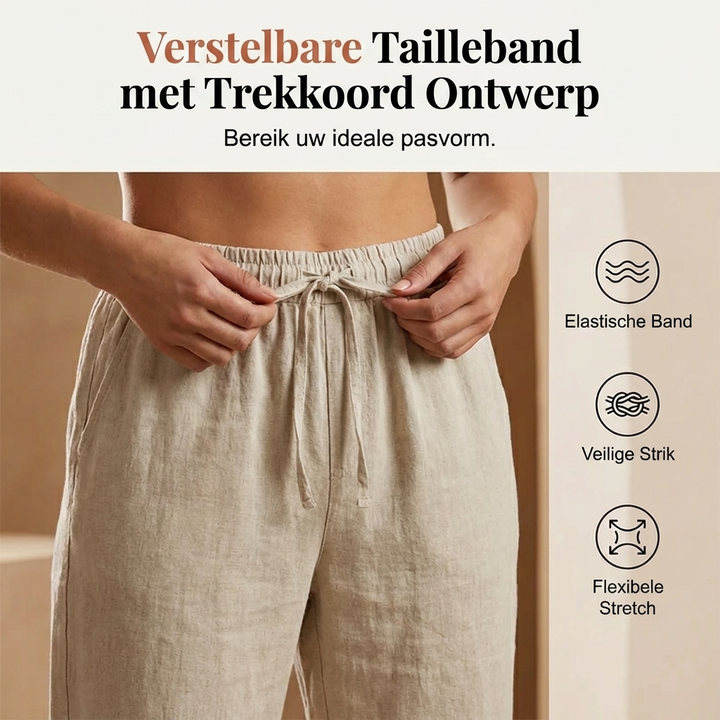 Laluna® | Katoen linnen Dames Shorts