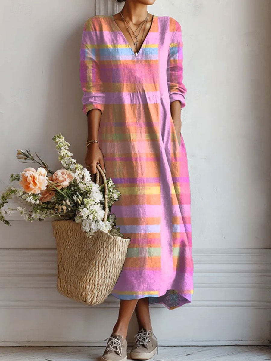 ESSARO | Robe de Confort Quotidien Sara