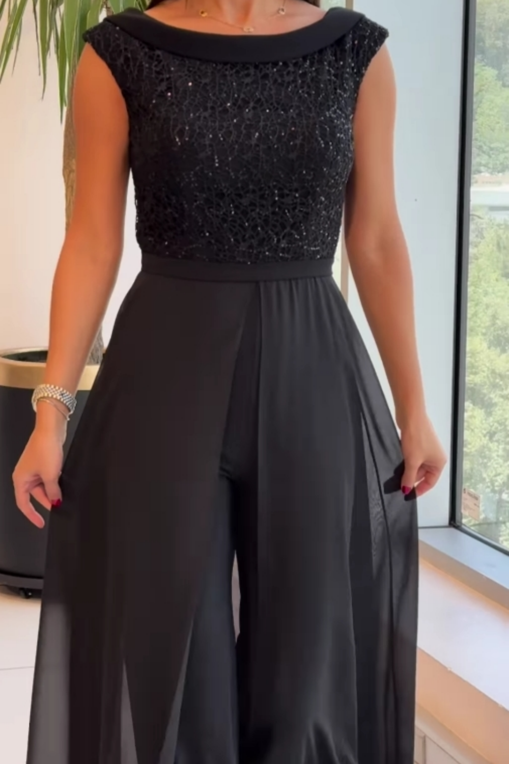 Robe Strass noire ✨