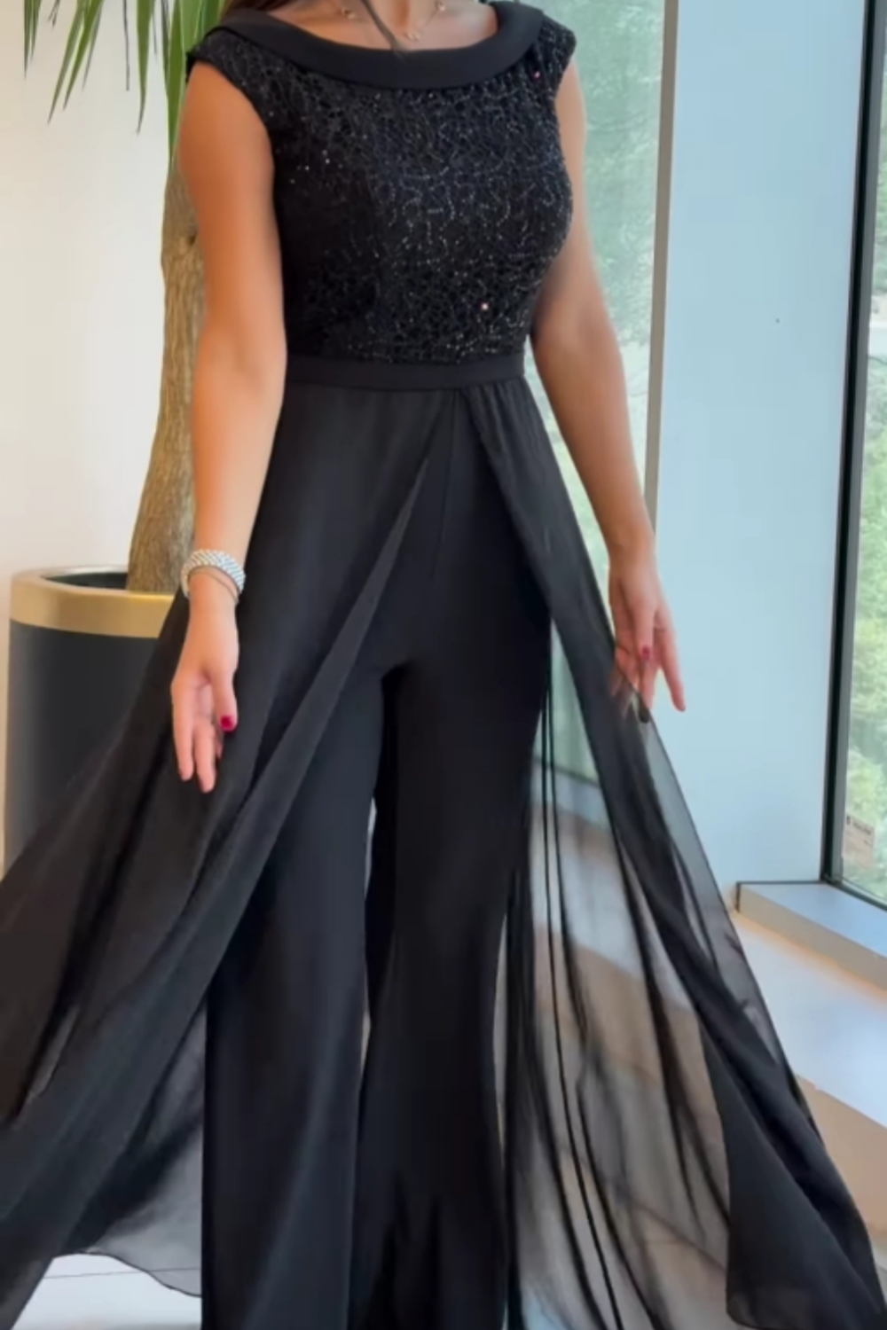 Robe Strass noire ✨
