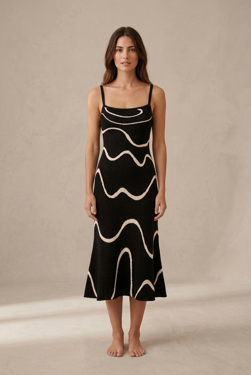 Vagues | Robe Midi